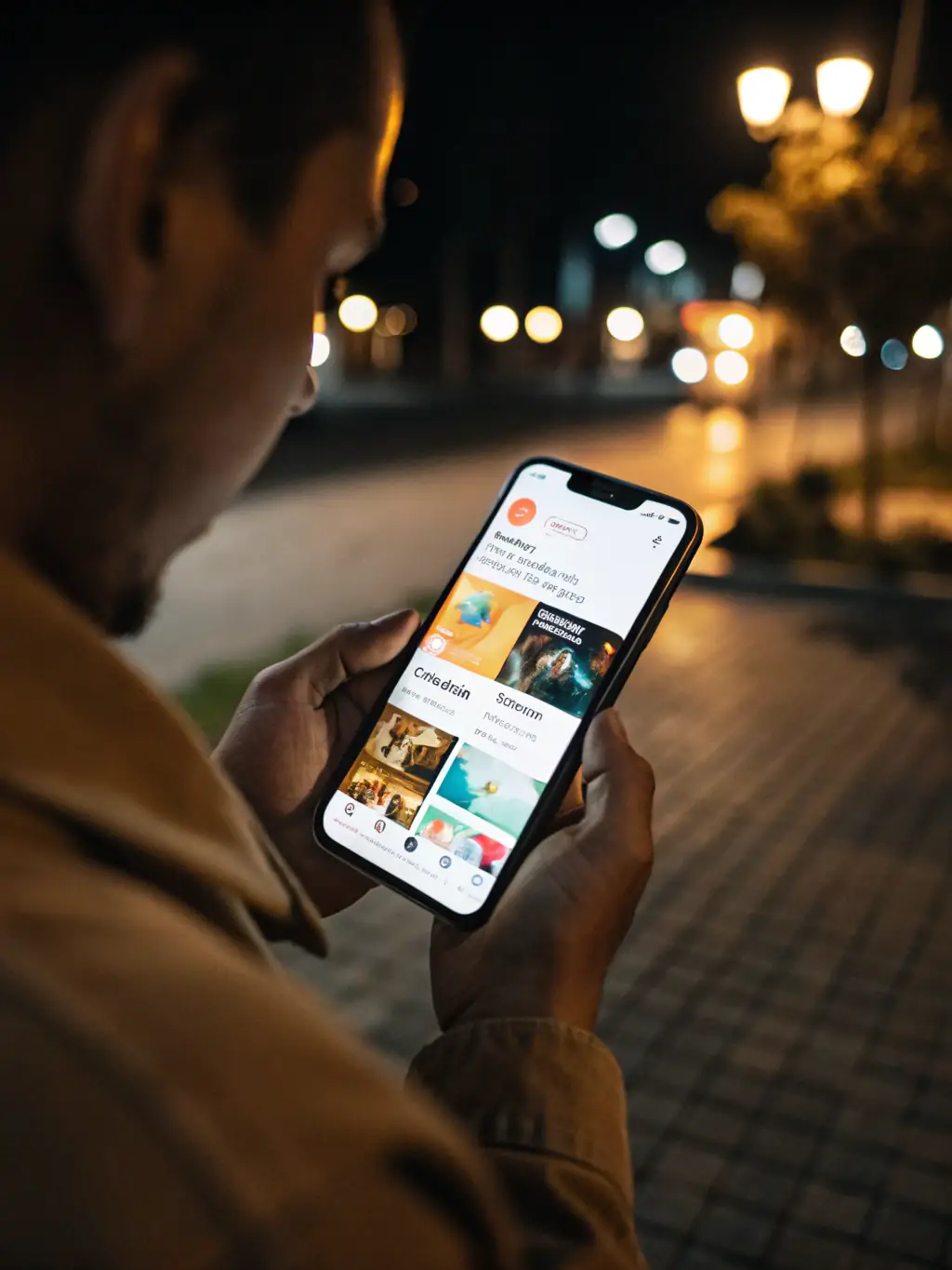 A smartphone displaying a user-friendly mobile app interface with engaging graphics, representing Codenerds' mobile application development capabilities.